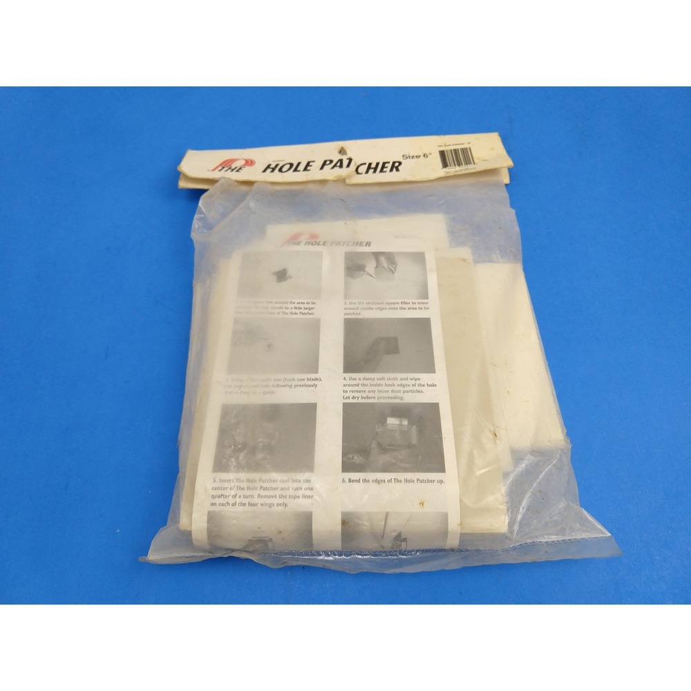 The Hole Patcher Repair Kit 6" Drywall Wall Repair Patch P Brand USA Made